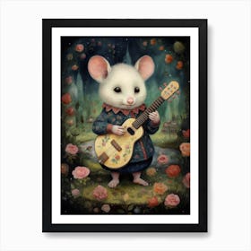 Adorable Chubby Gangster Possum 1 Art Print