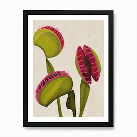 Carnivorous Plants Art Print