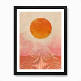 Sun Rises 1 Art Print