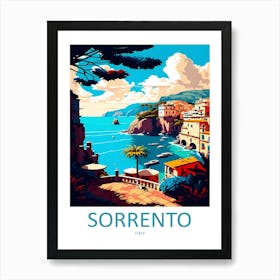 Italy Sorrento Travel Art Print