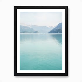 Lake Brienz, Switzerland Art Print