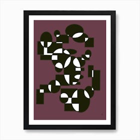 Abstract Shapes Art Print