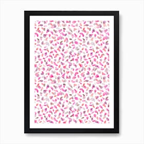 Petals Pink Art Print