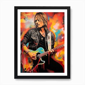 Keith Urban (1) Art Print