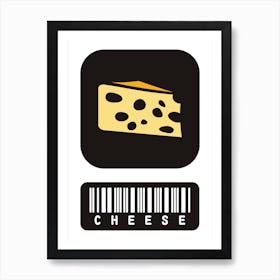 Cheese Art Print