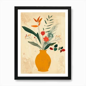 Vase Of Flowers 1 Art Print