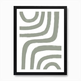 Abstract Swirls Art Print