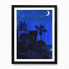 Night Landscape Art Print