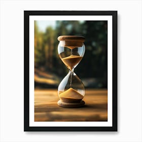 Hourglass With Sand Art Print