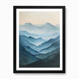 Poster Canvas Mountain 51 Art Print