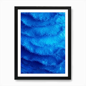 Blue Wave Art Print