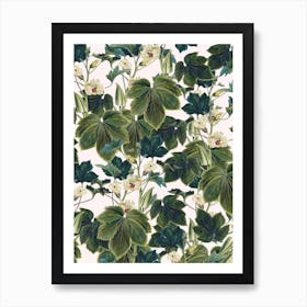 Wild Forest In Art Print