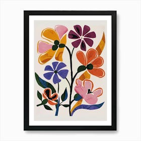 Painted Florals Cyclamen 1 Art Print