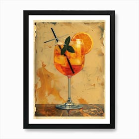 Aperol Spritz Art Print 349 Art Print