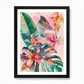 Tropical Flowers 10 Art Print