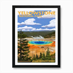 Yellowstone National Park 2 Art Print