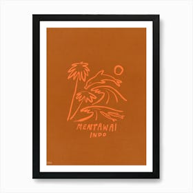 Mentawai Islands, Indonesia - Tropicool Studio Art Print