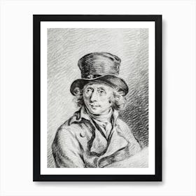 Portrait Of Adriaan De Lelie, Jean Bernard Art Print