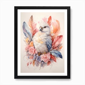 Bird Feathers Art Print