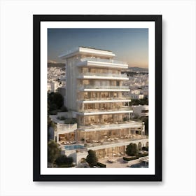 Aegean Hotel Art Print