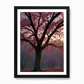 Cherry Blossom Tree 1 Art Print