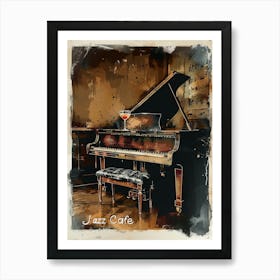 Jazz Cafe 3 Art Print