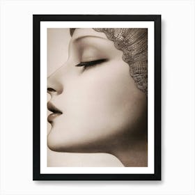 Portrait Of A Woman 86 Art Print