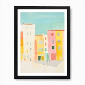 Rome, Italy Colourful View 4 Art Print