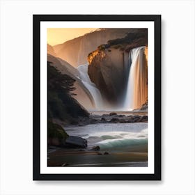 Alamere Falls, United States Realistic Photograph (1) Art Print