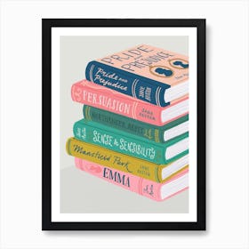 Jane Austen S Novels Art Print