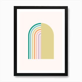 Candy Rainbow Pastels Art Print