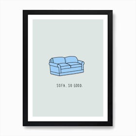 Sofa Art Print