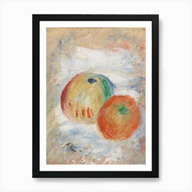 Apples, Pierre Auguste Renoir Art Print