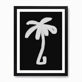 Palm Black And White Art Print