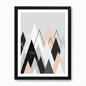 Scandinavian forest 1 Art Print