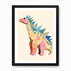 Nursery Dinosaur Art Dimetrodon 3 Art Print