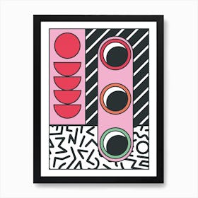 The Traffic Light Art Print