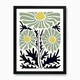 Henri Matisse Dahlias 1 Art Print