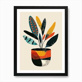 Plant In A Pot 79 Art Print