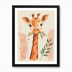 Giraffe 45 Art Print