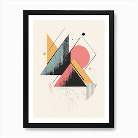 Abstract Geometric Pattern 1 Art Print