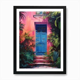 Blue Door 1 Art Print