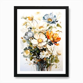 Untamed Grace Wildflower Beauty Art Print