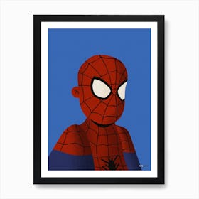 Spider Man Portrait Art Print