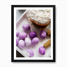 Easter Eggs 446 Art Print