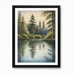 'Reflections' Art Print