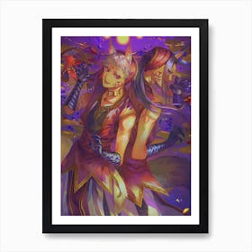 Anime 48 Art Print