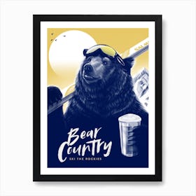 Bear Country Art Print