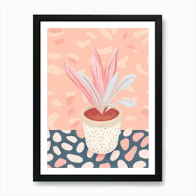 Cactus In A Pot 3 Art Print