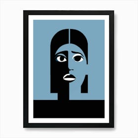 Portrait Of A Woman 4 Art Print